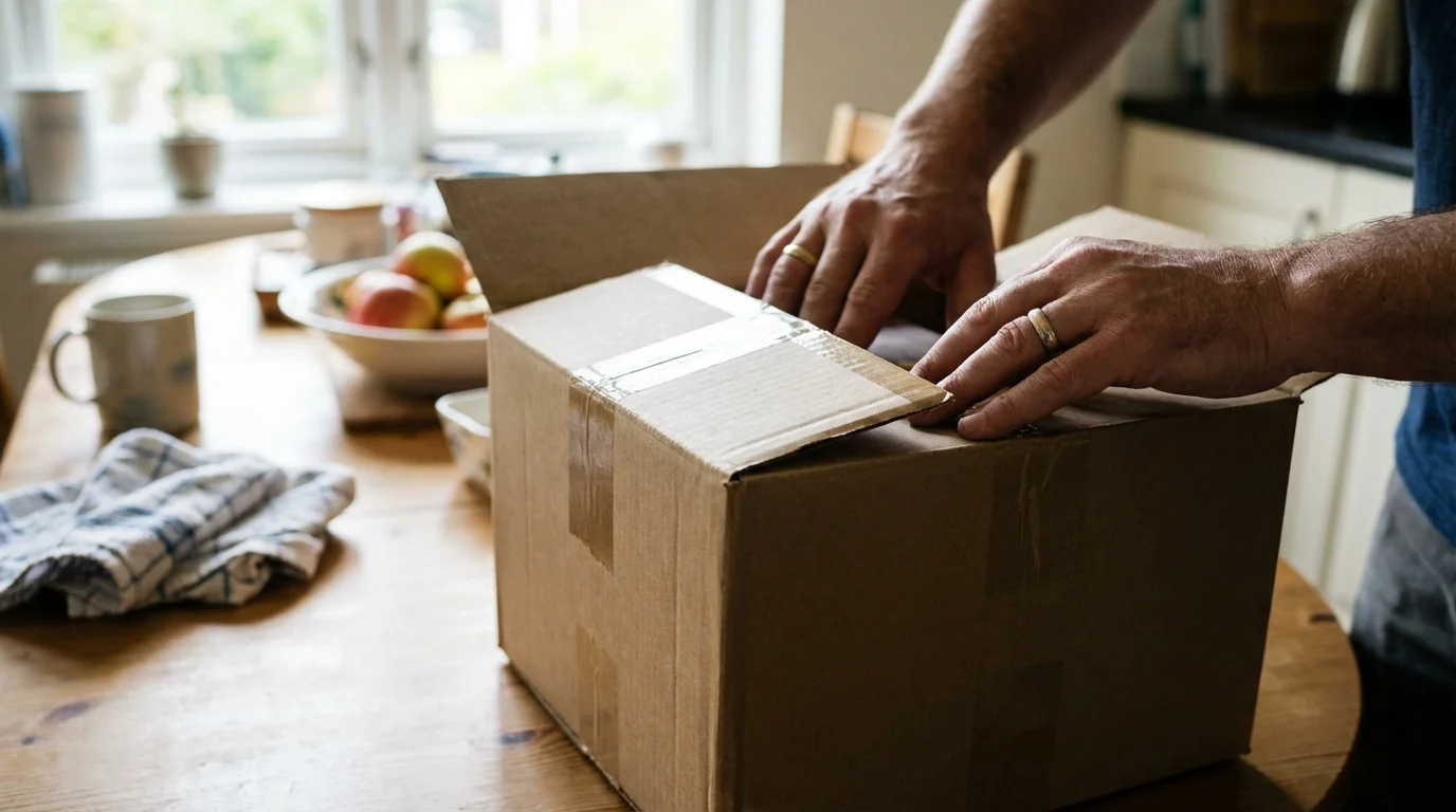 Step 1: Unbox + power on